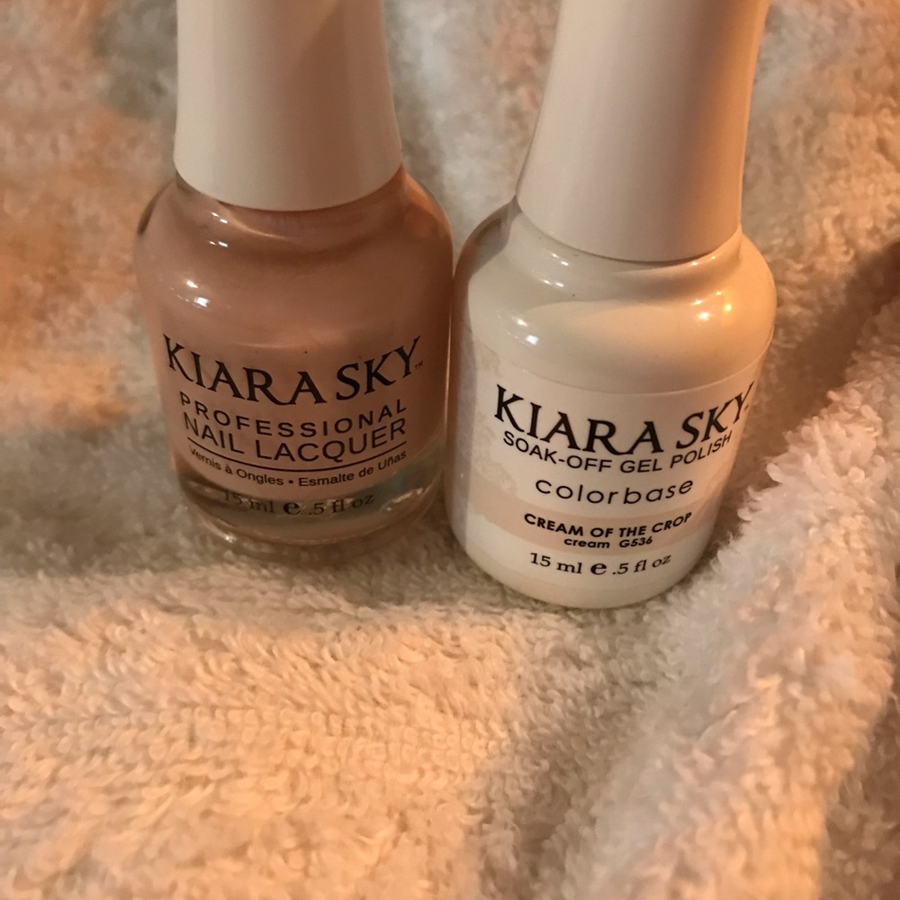 Kiara Sky Nail Lacquer w/matching gel polish